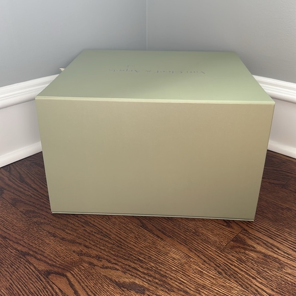 Van Cleef & Arpels Green Silver EMPTY Large Gift Box - Picture 4 of 10